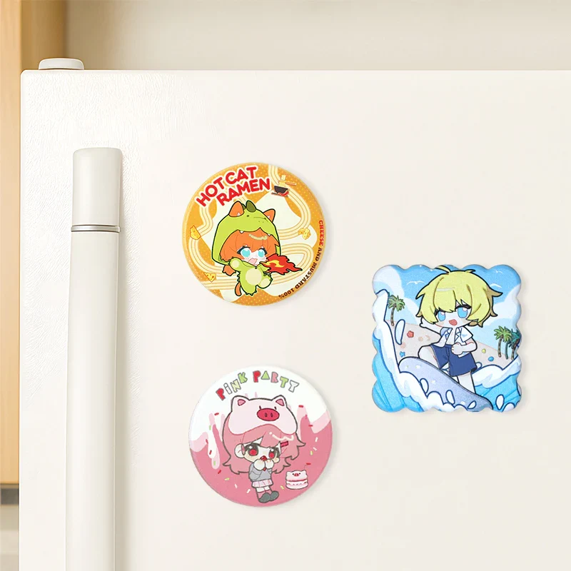 Custom 3D Beechwood Fridge Magnets - Image 2