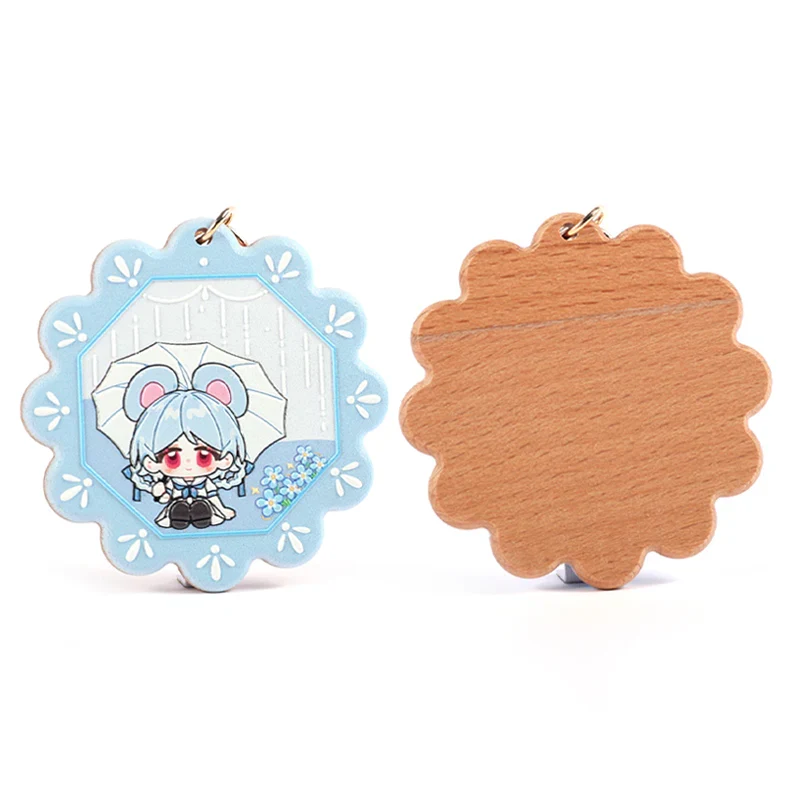 Custom 3D Beechwood Keychains - Image 7
