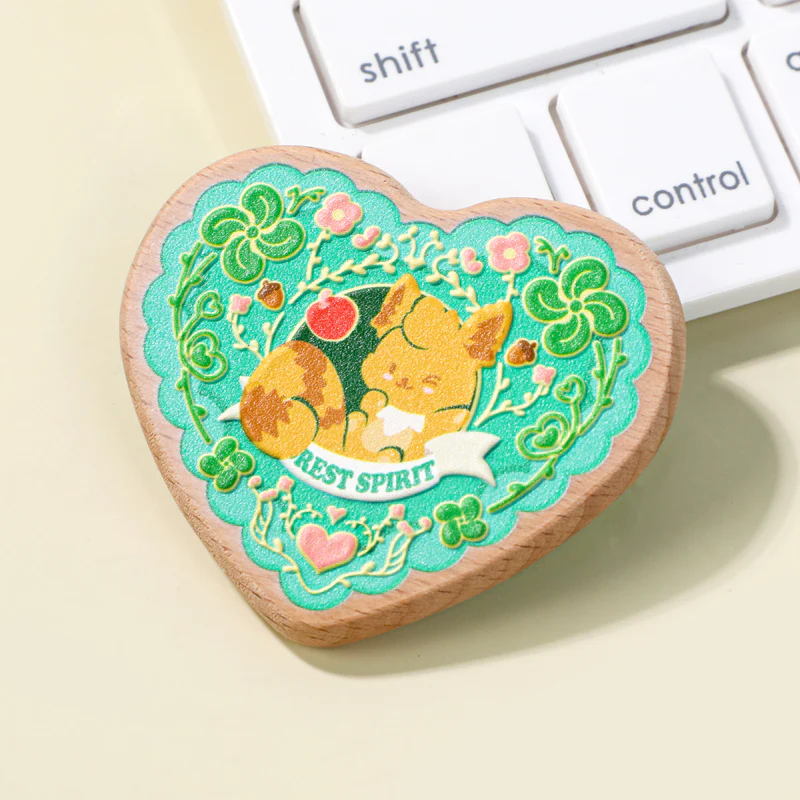 Custom 3D Beechwood Pins - Image 10
