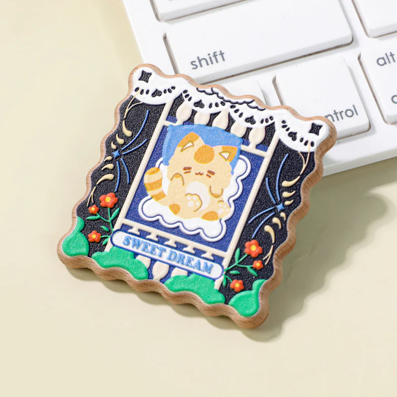 Custom 3D Beechwood Pins - Image 13