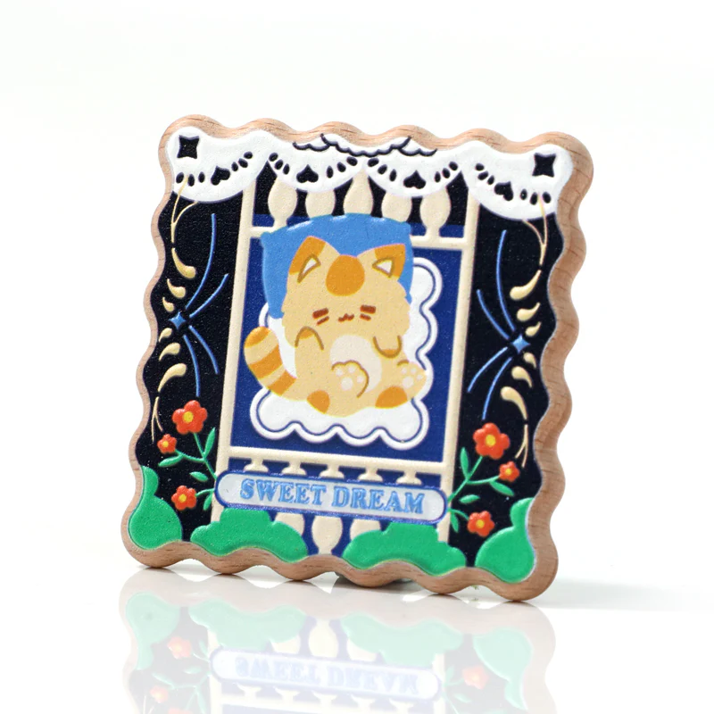 Custom 3D Beechwood Pins - Image 5