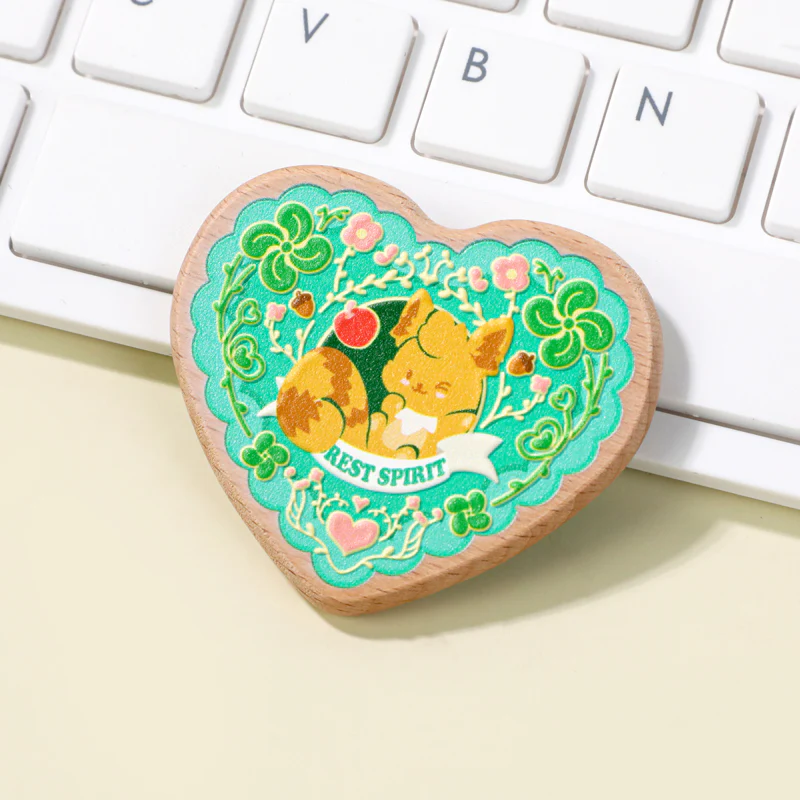 Custom 3D Beechwood Pins - Image 8