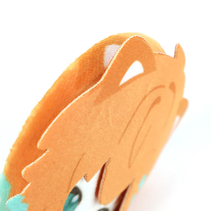 Custom 3D Plush Head Button Pins - Image 3