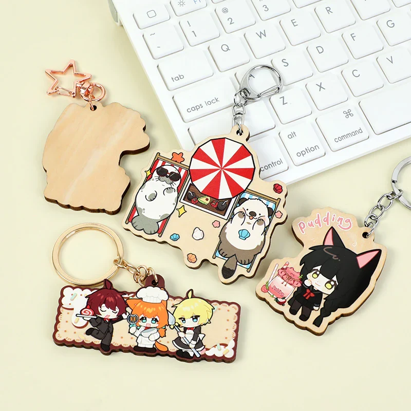 Custom 4mm Basswood Keychains - Image 15