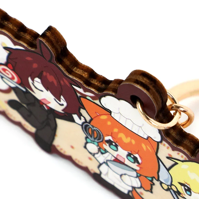 Custom 4mm Basswood Keychains - Image 2