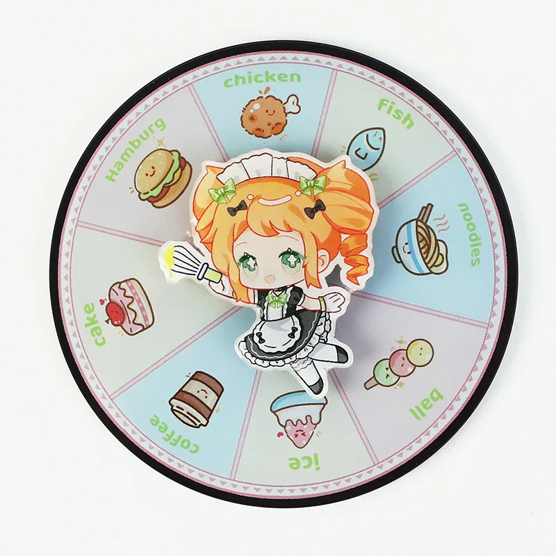 Custom Acrylic Double Layer Spinning Fridge Magnets - Image 10