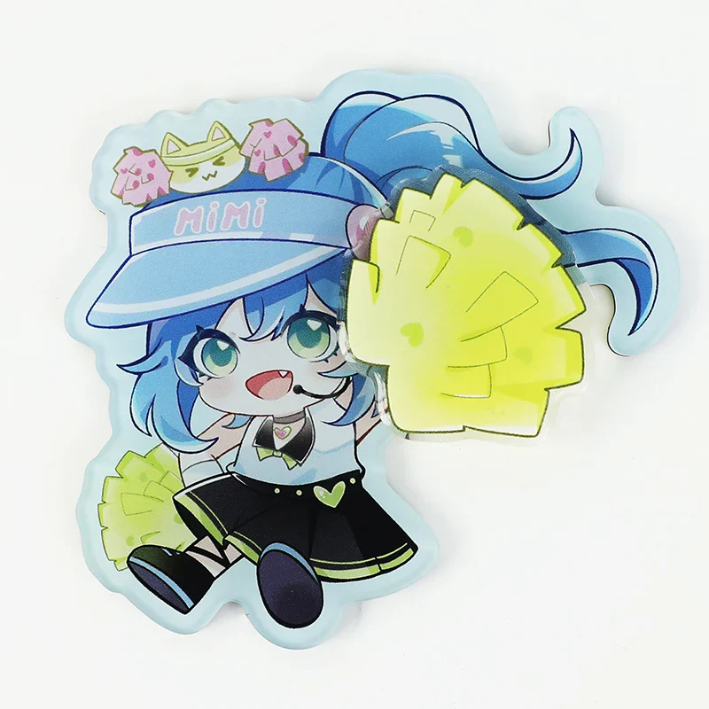 Custom Acrylic Double Layer Spinning Fridge Magnets - Image 6