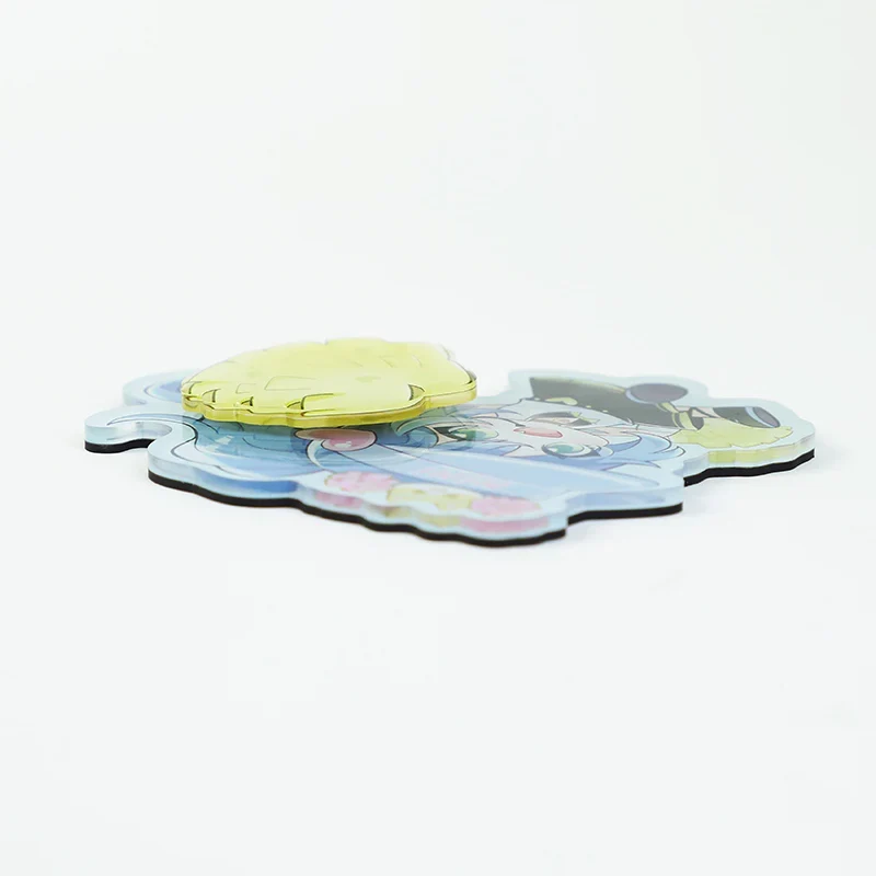 Custom Acrylic Double Layer Spinning Fridge Magnets - Image 7