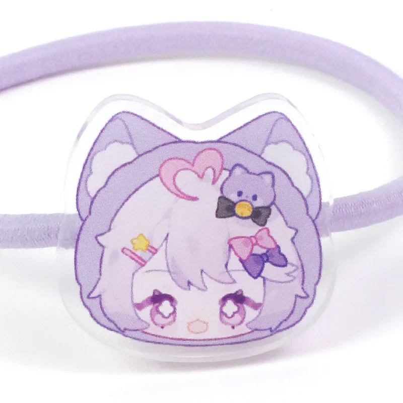 Custom Acrylic Elastic Hair Ties - Image 6