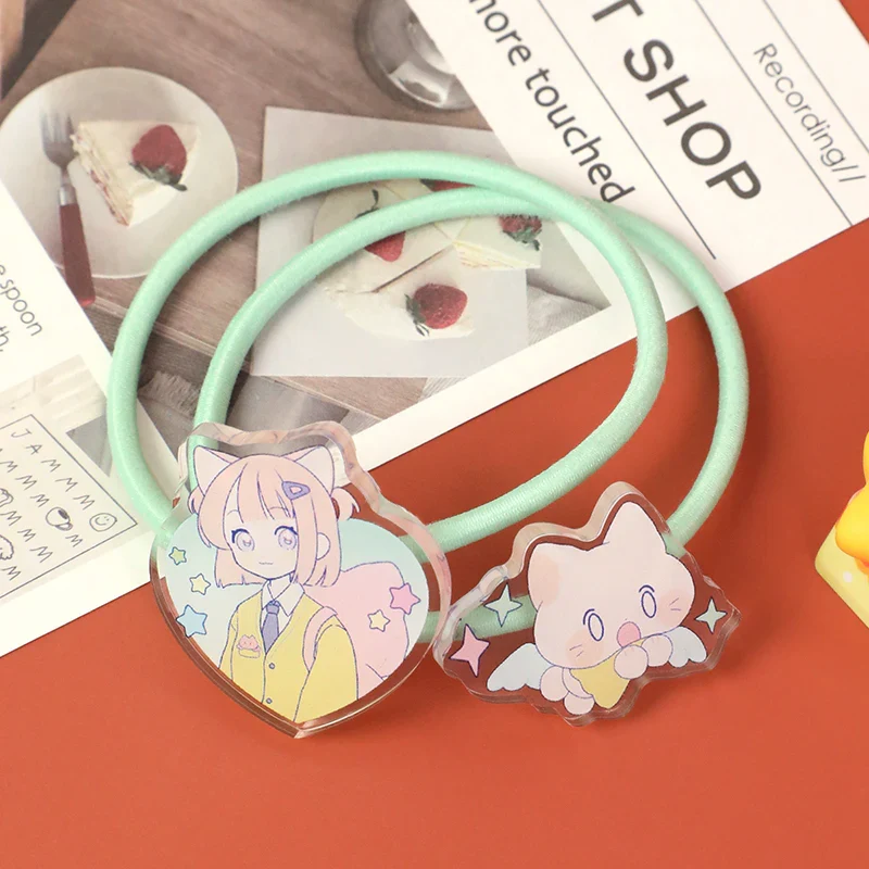 Custom Acrylic Elastic Hair Ties - Image 9
