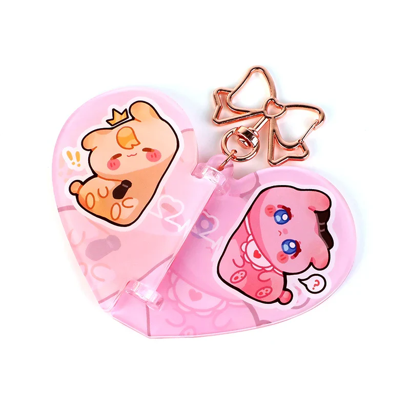 Custom Acrylic Flip Phone Hinged Keychains - Image 4