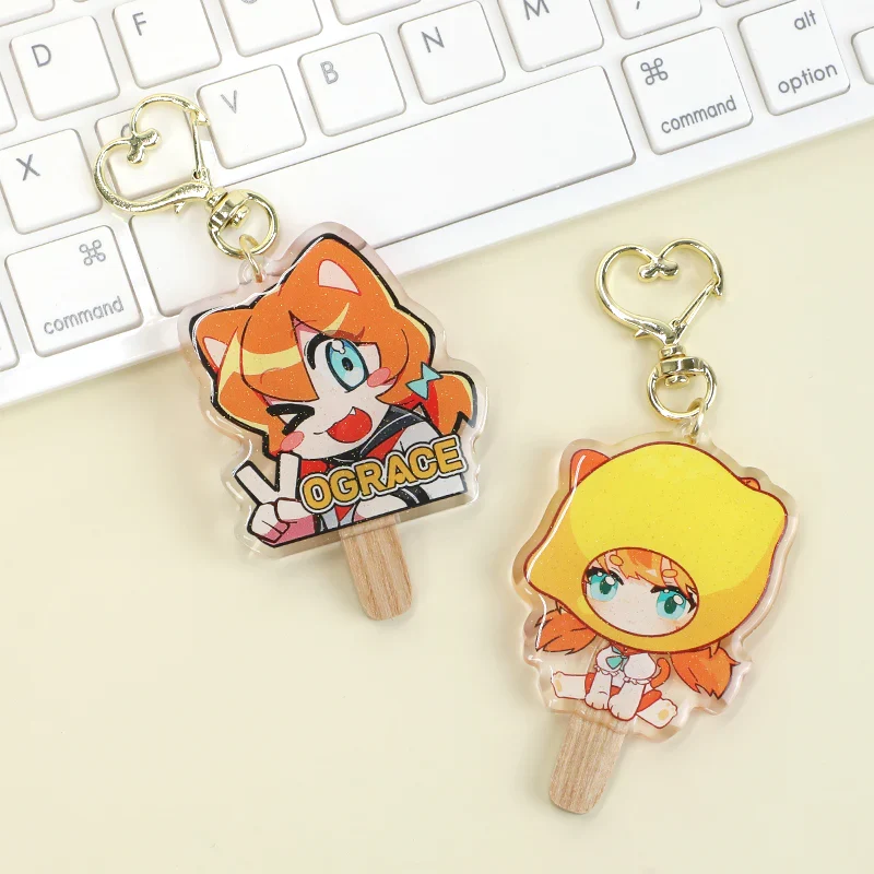 Custom Acrylic Ice Cream Popsicle Keychain - Image 4