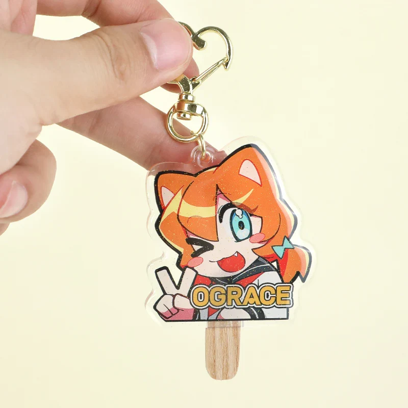 Custom Acrylic Ice Cream Popsicle Keychain - Image 6