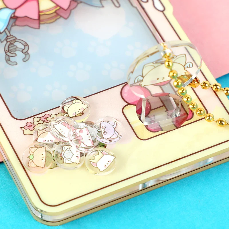 Custom Acrylic Magnetic Gashapon Machine Shaker Keychains - Image 2