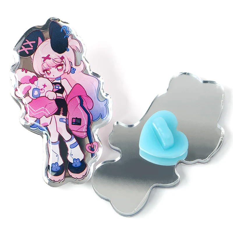 Custom Acrylic Mirror Pins - Image 4