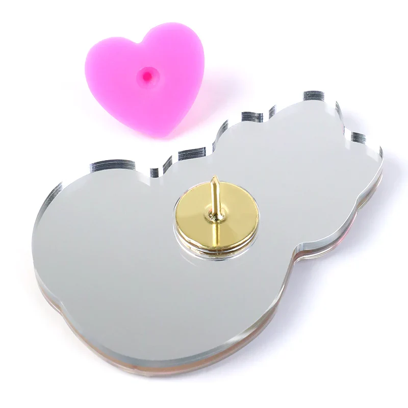 Custom Acrylic Mirror Pins - Image 8
