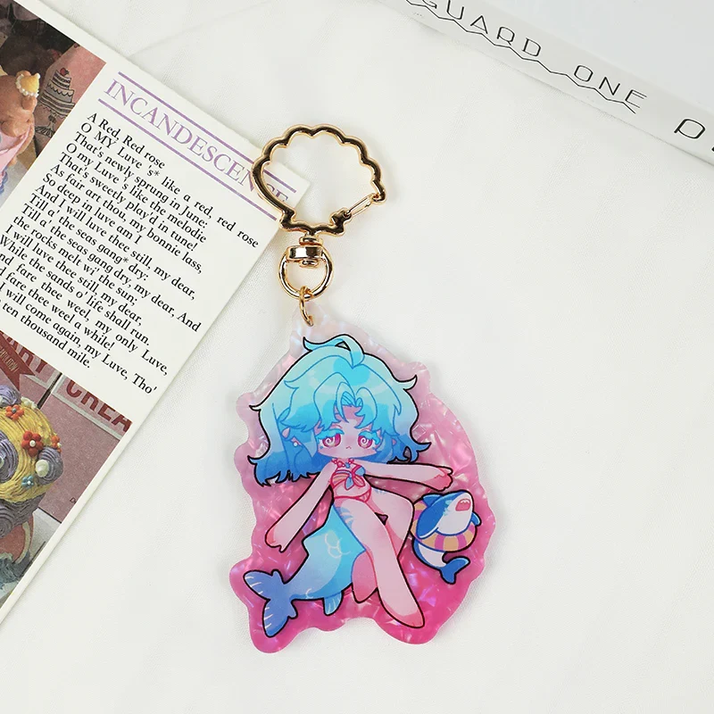 Custom Acrylic Shell Pattern Keychains - Image 7