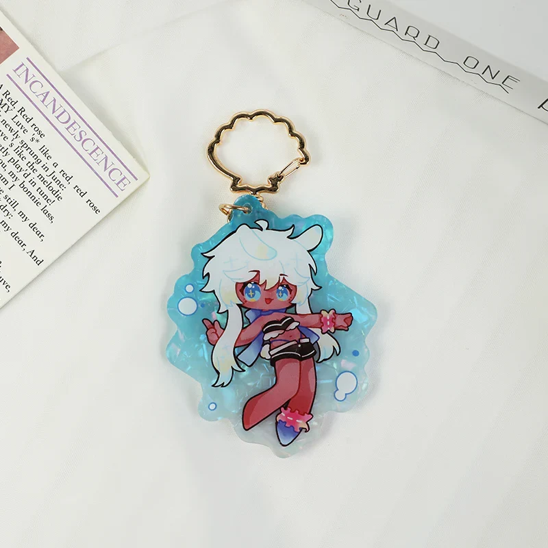 Custom Acrylic Shell Pattern Keychains - Image 8