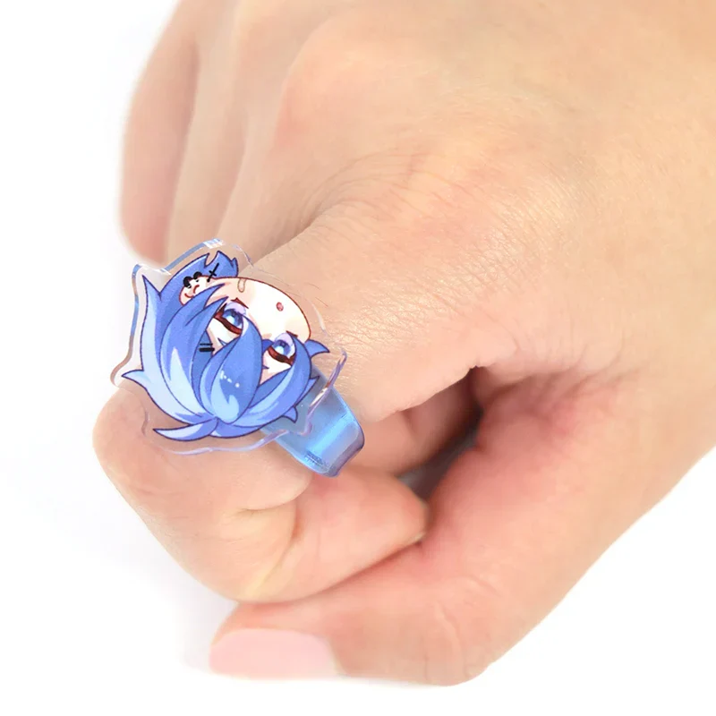 Custom Acrylic Spinner Rings Personalized Spinning Rotating Ring - Image 6