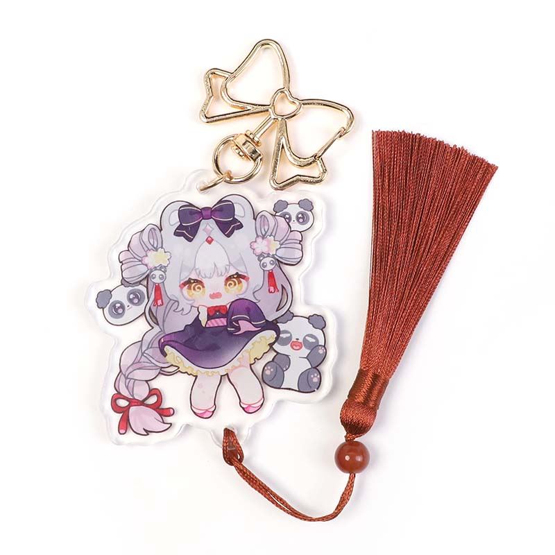 Custom Acrylic Tassel Keychains - Image 2