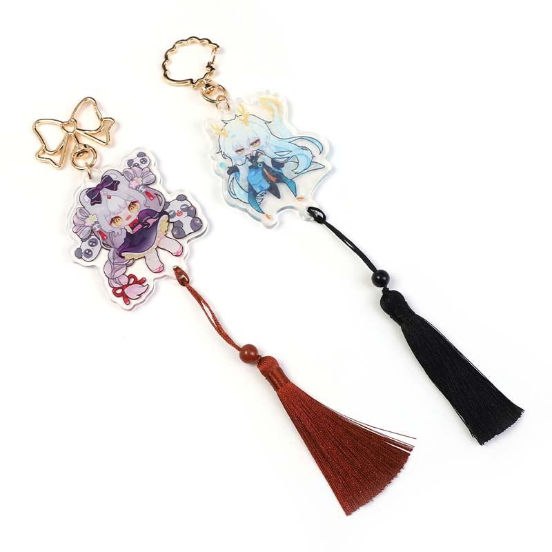 Custom Acrylic Tassel Keychains - Image 5