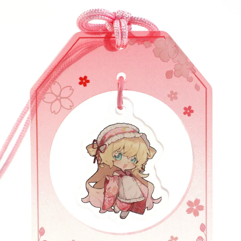 Custom Acrylic Wreath Dangling Shaker Keychains - Image 11