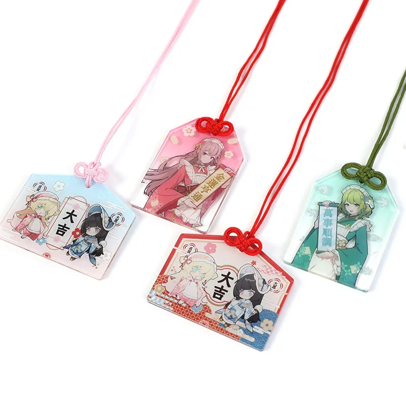 Custom Acrylic Wreath Dangling Shaker Keychains - Image 16