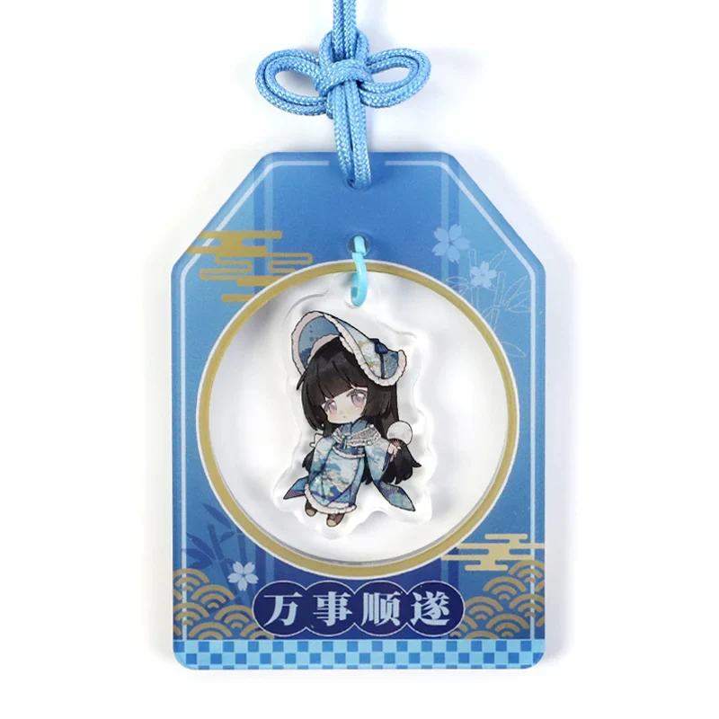 Custom Acrylic Wreath Dangling Shaker Keychains - Image 2