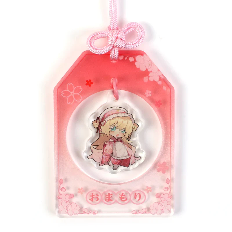 Custom Acrylic Wreath Dangling Shaker Keychains - Image 4