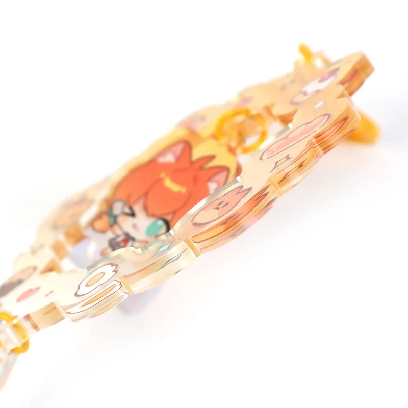 Custom Acrylic Wreath Dangling Shaker Keychains - Image 8