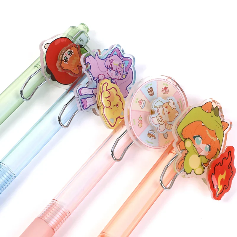 Custom Ballpoint Pens Customized Acrylic Rotating Ball Pen - Image 4