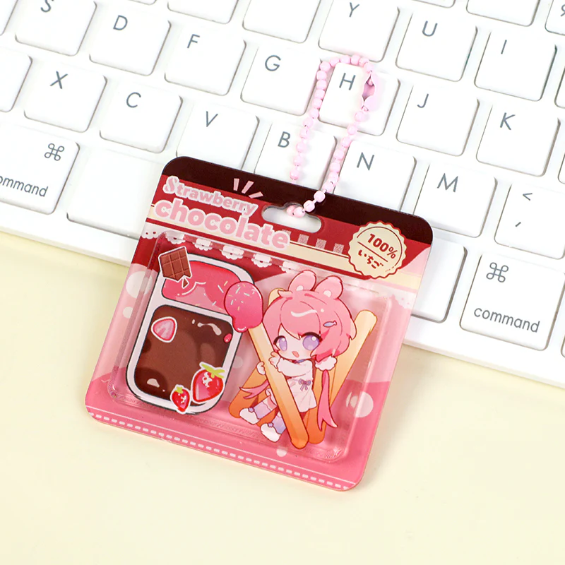 Custom Blister-Style Acrylic Keychain - Image 12