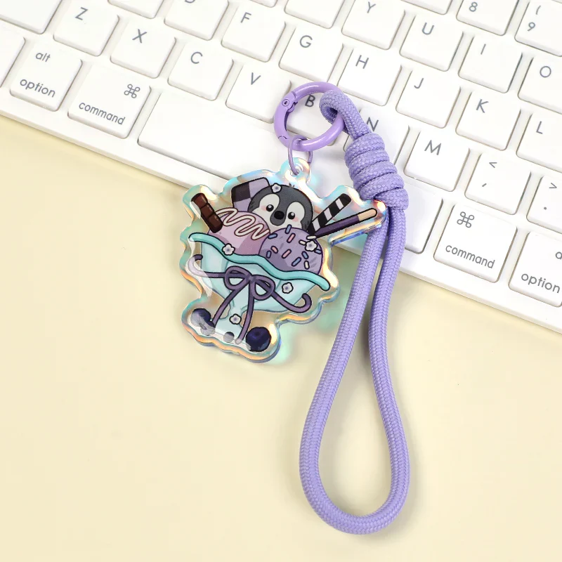 Custom Braided Lanyard Keychain With Rope - Image 6