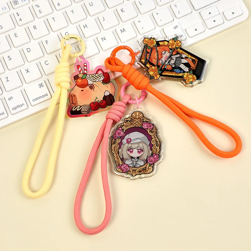 Custom Braided Lanyard Keychain With Rope - Image 7
