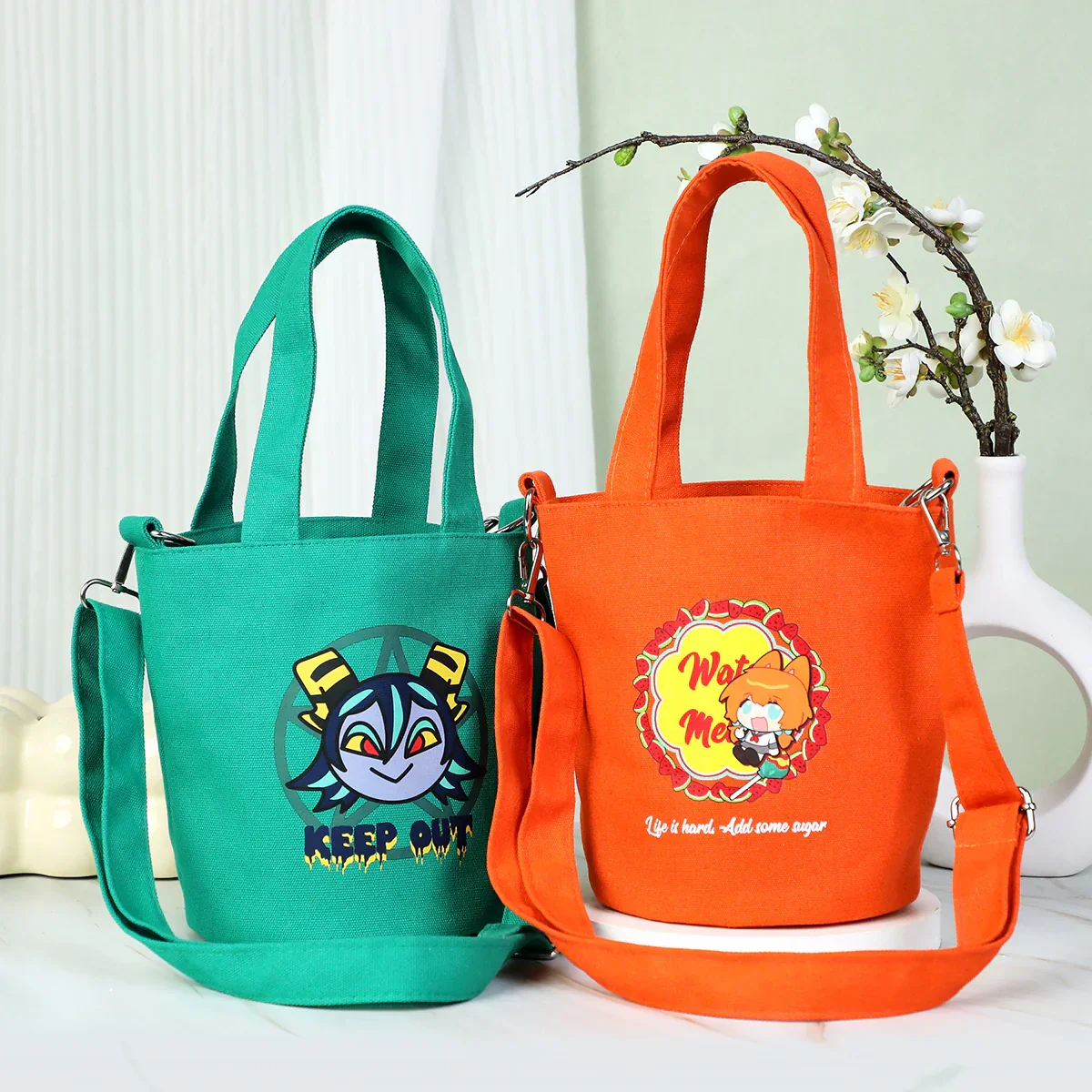 Custom Canvas Bucket Bags - Image 3
