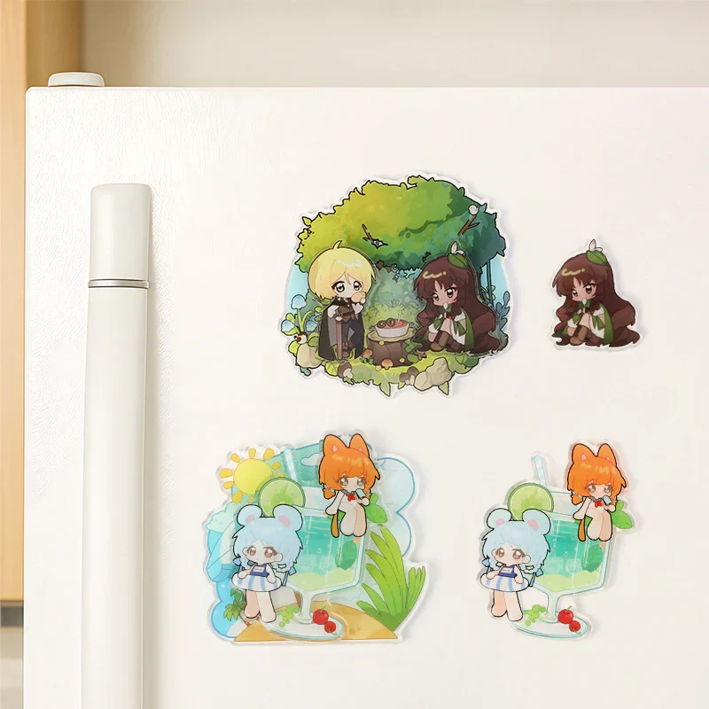 Custom Clear Acrylic Fridge Magnets - Image 2