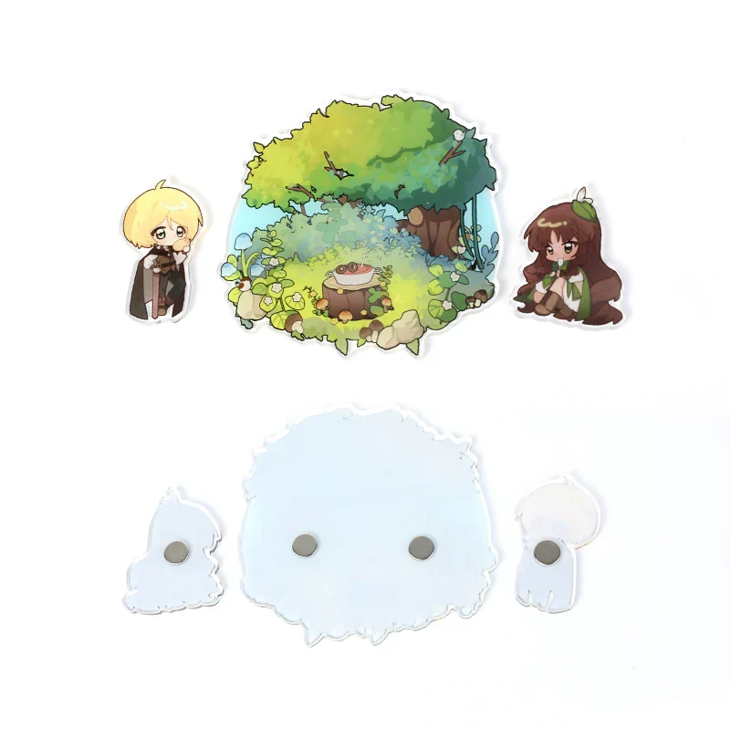 Custom Clear Acrylic Fridge Magnets - Image 3