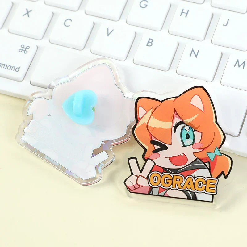 Custom Clear Acrylic Pins - Image 5