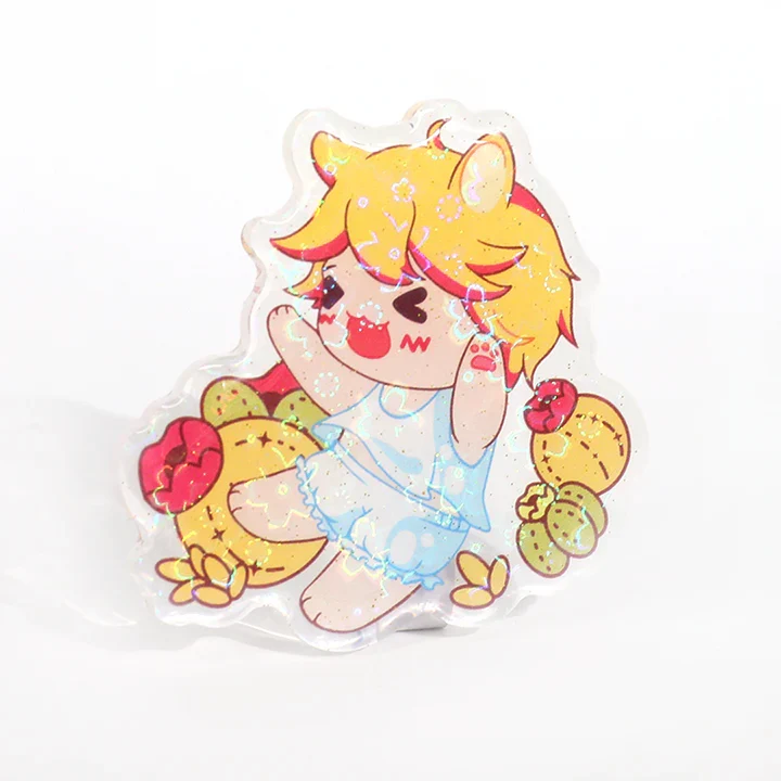 Custom Clear Acrylic Pins | New Deal - Image 3