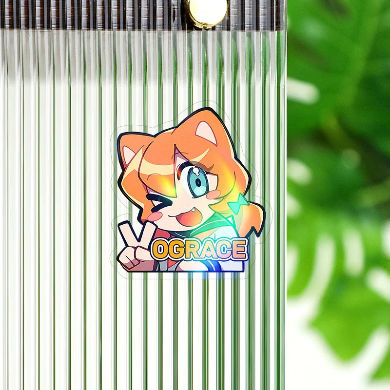 Custom Clear Holographic Stickers - Image 6
