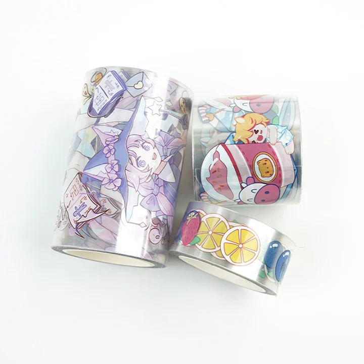 Custom Clear PET Transparent Washi Tape - Image 2