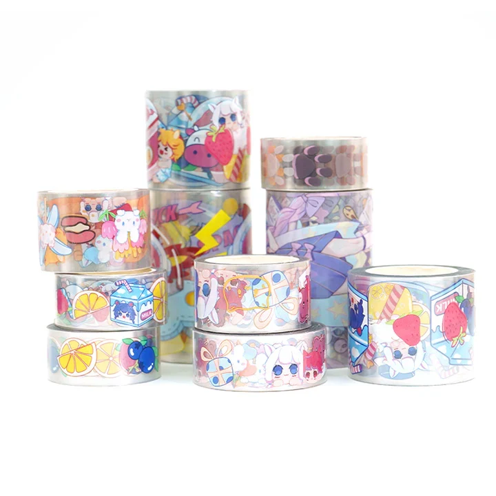Custom Clear PET Transparent Washi Tape - Image 4