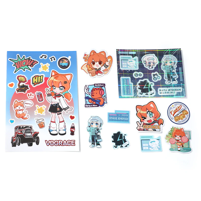 Custom Coated Paper Stickers - Image 11