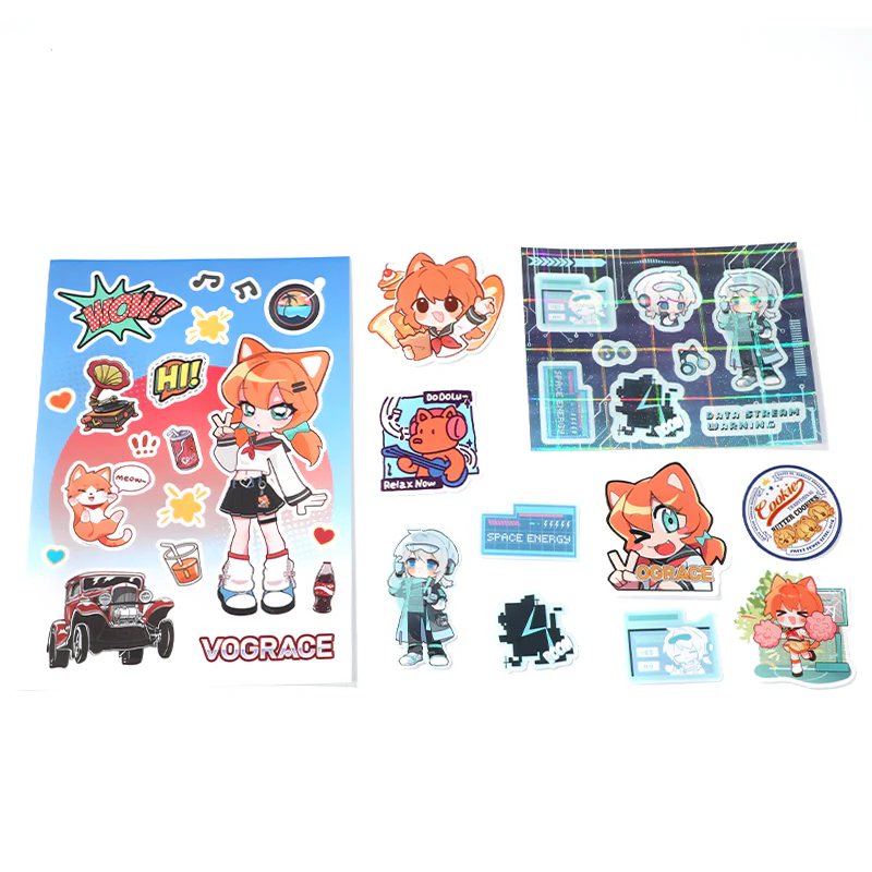 Custom Coated Paper Stickers - Image 2