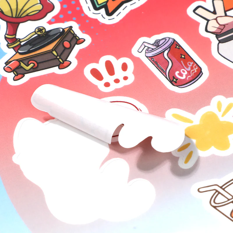 Custom Coated Paper Stickers - Image 3