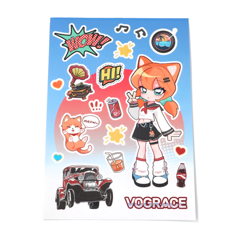 Custom Coated Paper Stickers - Image 4