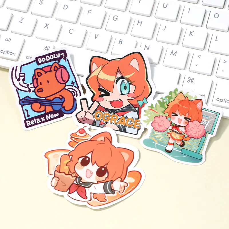Custom Coated Paper Stickers - Image 9