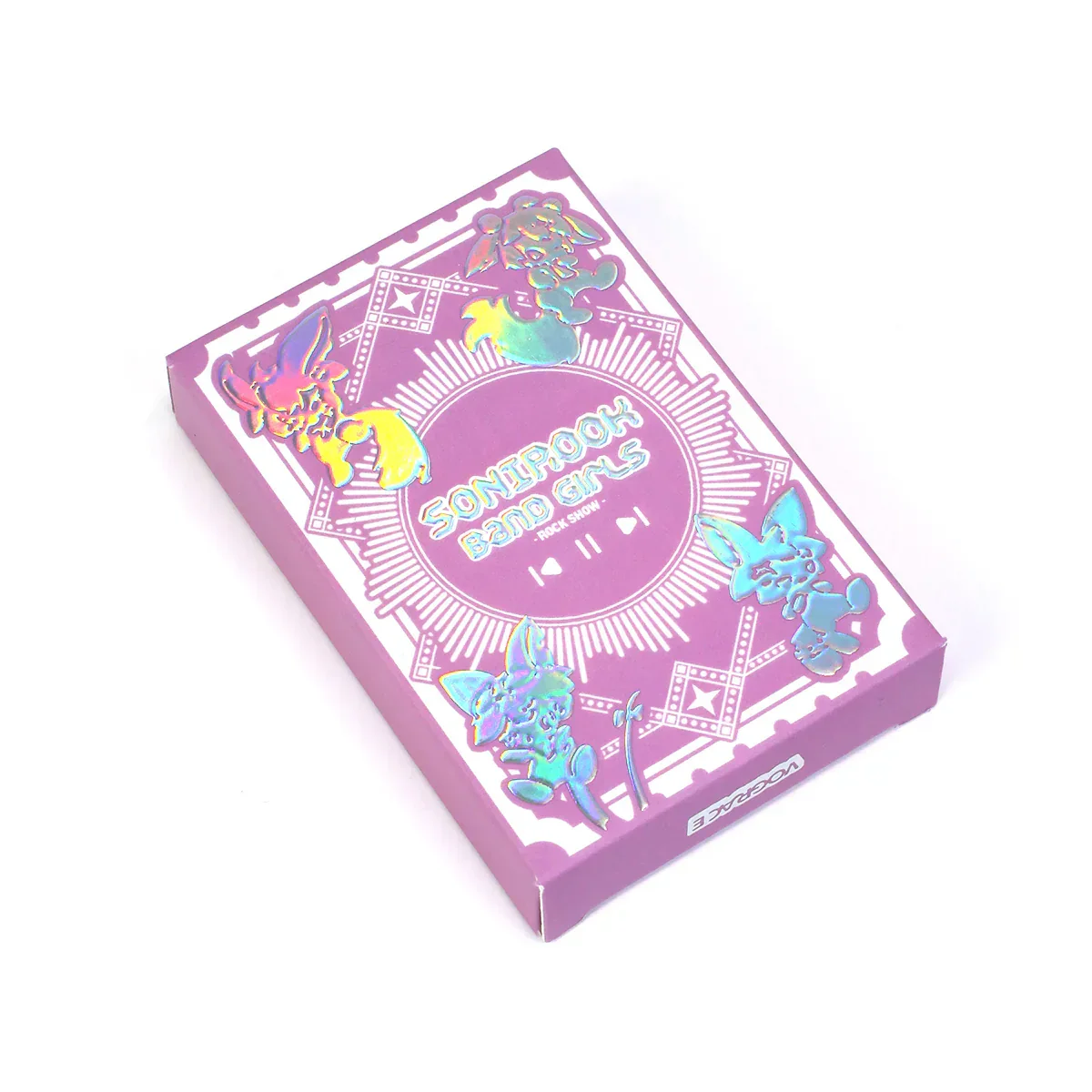 Custom Cold Foil Stamping Game Cards Box Printable Tarot Cards Boxes - Image 5