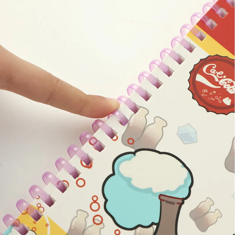 Custom Cold Foil Stamping Soft Ring Notebooks - Image 3