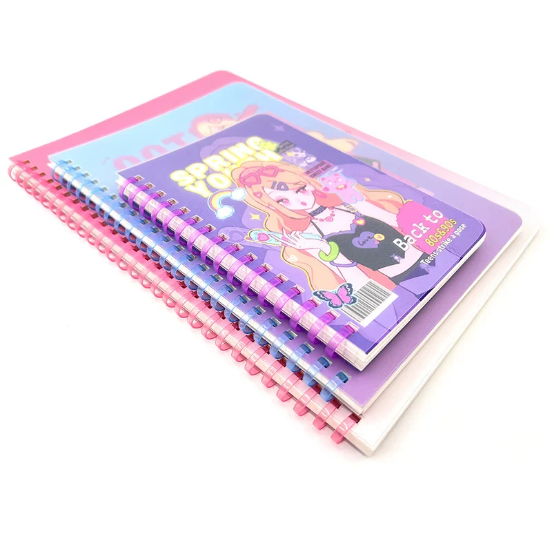 Custom Cold Foil Stamping Soft Ring Notebooks - Image 8